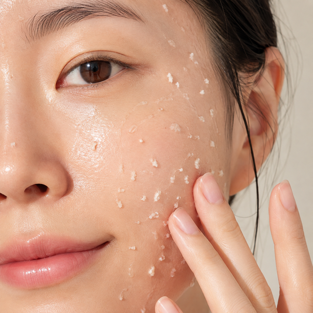 Peeling visage : comment exfolier ta peau en douceur (méthode coréenne)