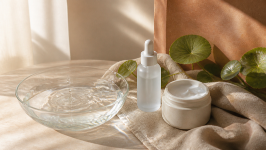 Routine coréenne hydratante pour peau déshydratée