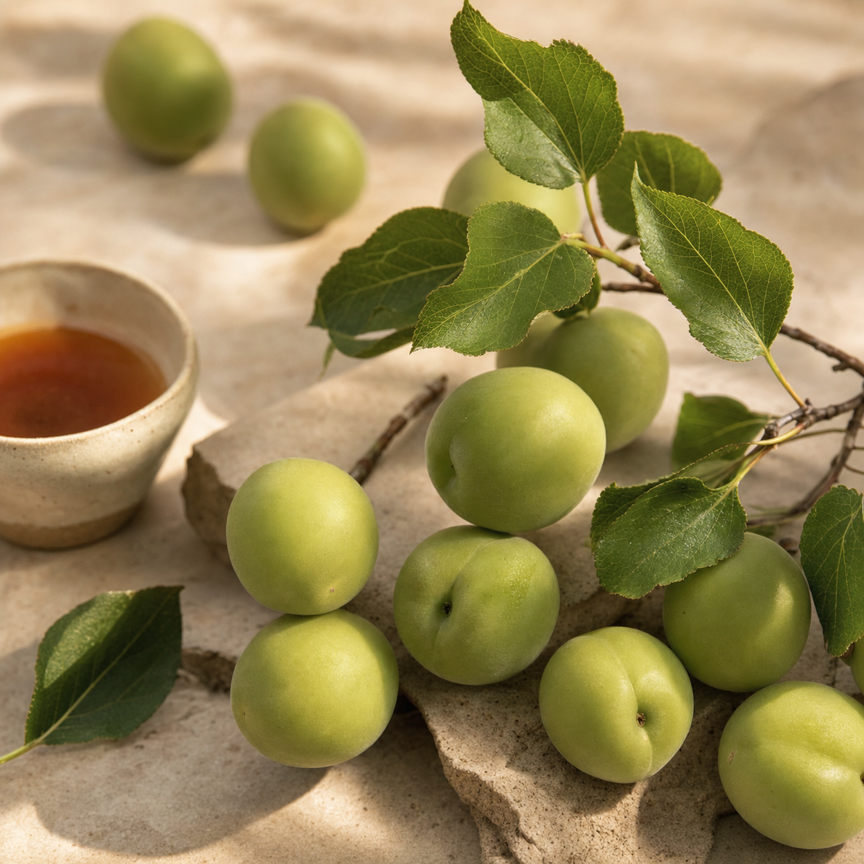 Prune verte coréenne
